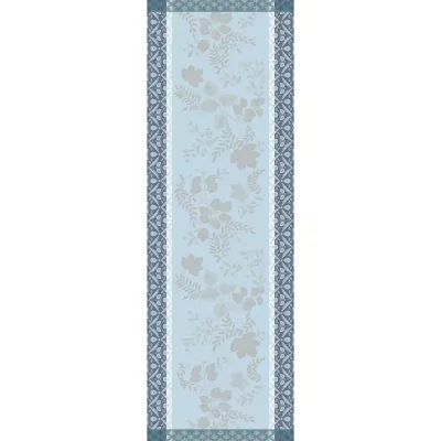 Manor Lane Blue Runner 20" x 59"