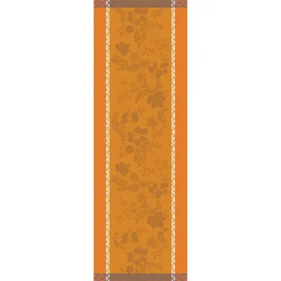 Manor Lane Orange Runner 20" x 59"