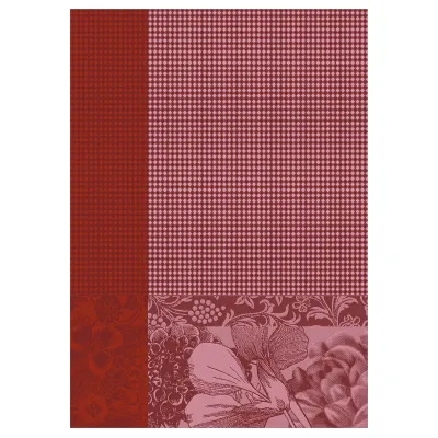 Fleurs A Croquer Flower Hand Towel 21" x 15"