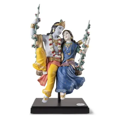 Radha Krishna On A Swing (Special Order)