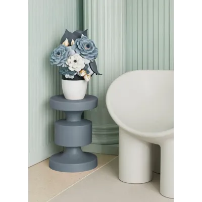 Vase With Flowers (Blue)