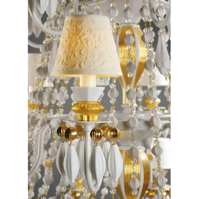 Winter Palace Golden Luster 12 Lights Chandelier (Special Order)