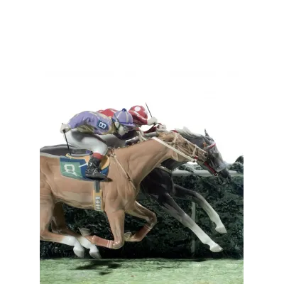 At The Derby Horses Sculpture Limited Edition (Special Order)