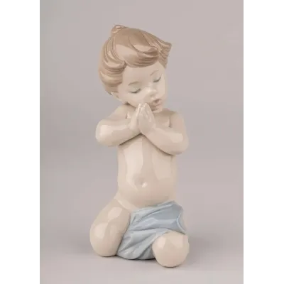 A Child's Prayer Boy Figurine