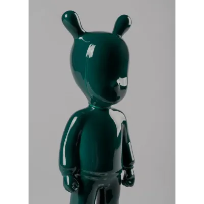 The Dark Green Guest Sculpture Small Model