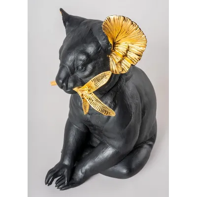 Koala Sculpture Black - Gold Limited Edition