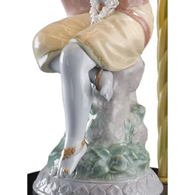 Lord Krishna Table Lamp (Ce)