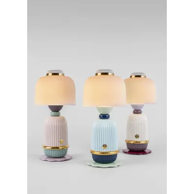Kokeshi Lamp - Cream