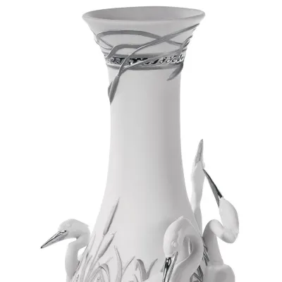 Herons' Realm Vase (Re - Deco)