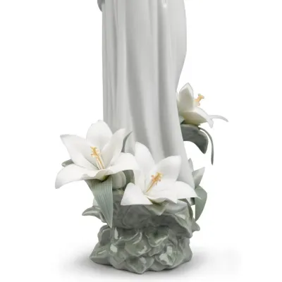 Madonna Of The Flowers Figurine