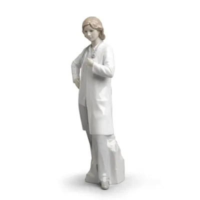 Female Doctor Figurine