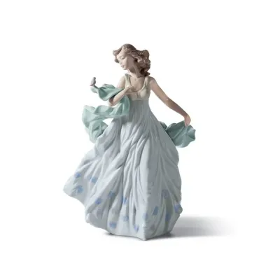 Summer Serenade Woman Figurine