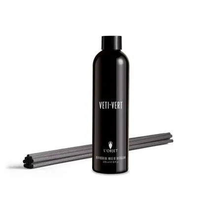 Veti-Vert Diffuser Oil + Reed Refill Reeds: 9.5" - 24cm; Oil: 8fl.oz - 235ml