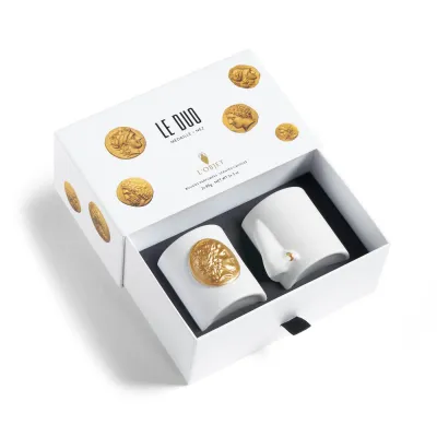 Le Duo - Médaille + Nez Candles Small (Set of 2)