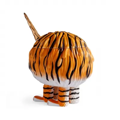 L'Objet + Haas Second Skin Vessel Gold Horn Tiger Limited Edition of 15 8 x 6 x 10" - 20 x 15 x 25cm (Special Order)