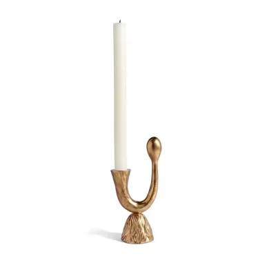 L'Objet + Haas Candlestick Horn 4 x 2.5 x 8" - 10 x 6 x 20cm