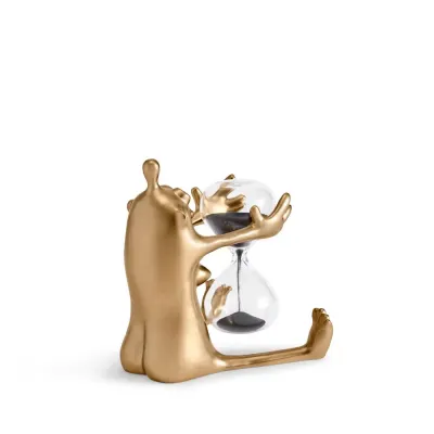 L'Objet + Haas Just-a-Minute 1 Minute Timer 4.5 x 5.25 x 5.5" - 11 x 13 x 14cm