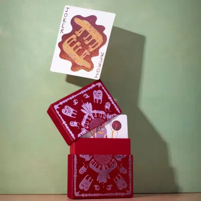 L'Objet + Haas Jumbo Playing Cards 5.25 x 4 x 1.25" - 13 x 10 x 3cm