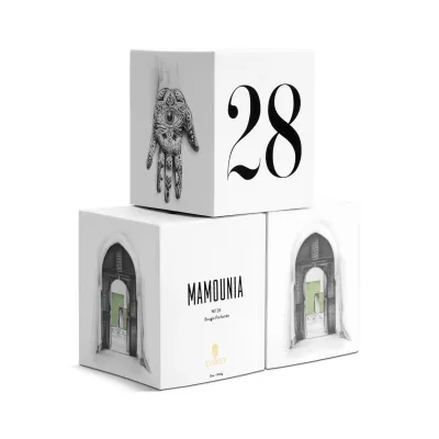 Mamounia No.28 3-Wick Candle 4.75 x 5.5" - 12 x 14cm/35oz - 1000g