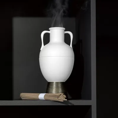 Amphora Incense Holder 3.5 x 7" - 9 x 18cm