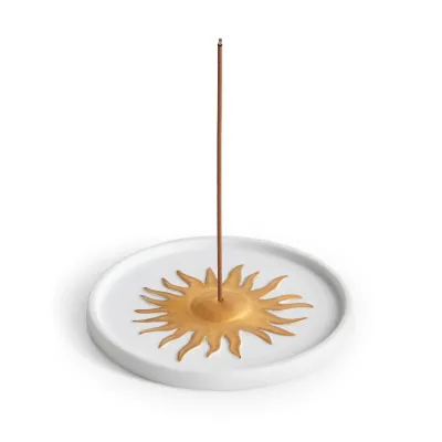 Soleil Incense Holder 4.75 x 0.5" - 12 x 1cm