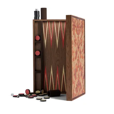 Fortuny Laotze/Oxblood Spice Backgammon