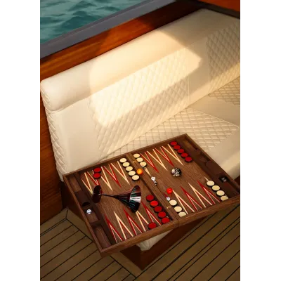 Fortuny Laotze/Oxblood Spice Backgammon