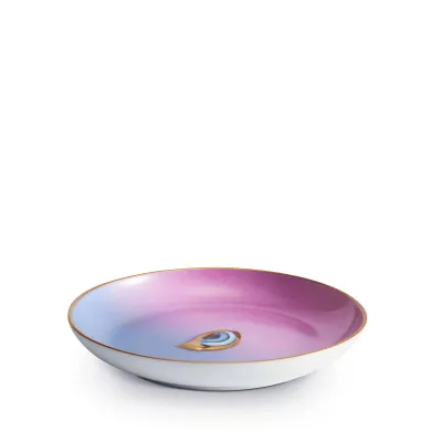 L'Objet + Lito Plate Blue + Purple 6" - 15cm