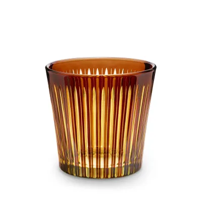 Prism Amber Ice Bucket + Tongs