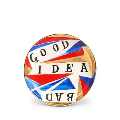 Ruan Hoffmann Good/Bad Idea Plate 6.5" - 16cm