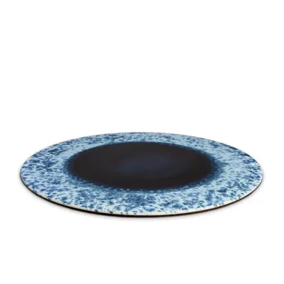 Terra Indigo Platter/Charger 14.75" - 37cm