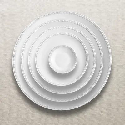 Soie Tressee White Dinnerware