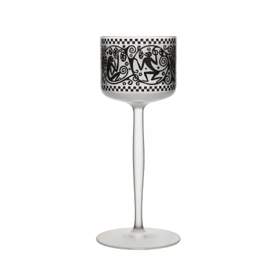 Goblet with monkey frieze