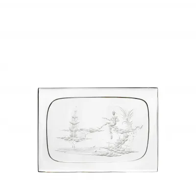 Crystal Box with chinoiserie