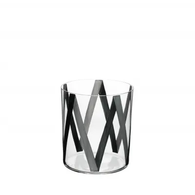 Double Old Fashioned Tumbler Light Neo Enamel Painted Via-Xi-II