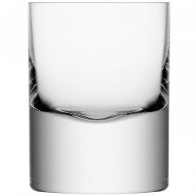 Boris Double Old Fashioned Tumbler 8 oz Clear, Set of 2