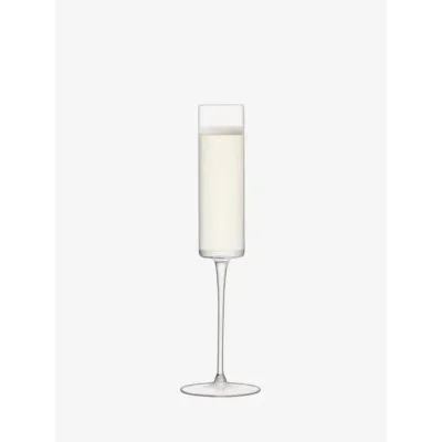 Otis Champagne Flute 5 oz Clear, Set of 2