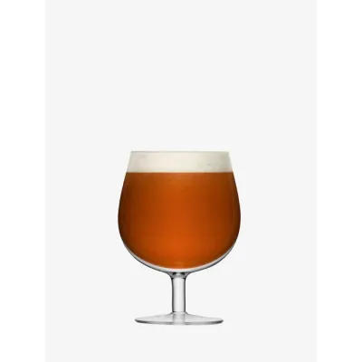 Bar Craft Beer Glass 19 oz Clear, Set of 2