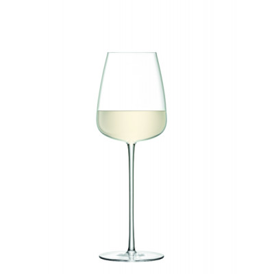 Wine Culture White Wine Glass 17 oz Clear, Set of 2