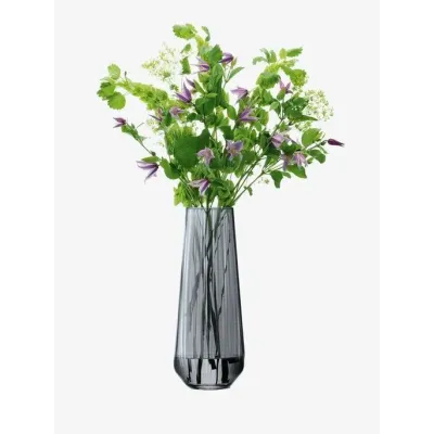 Zinc Vase Height 14.25 in Sheer Zinc
