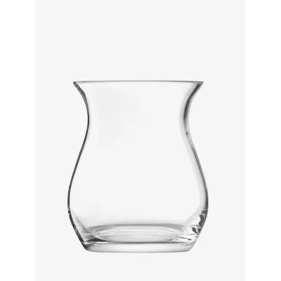 Flower Open Posy Vase Height 9 in Clear