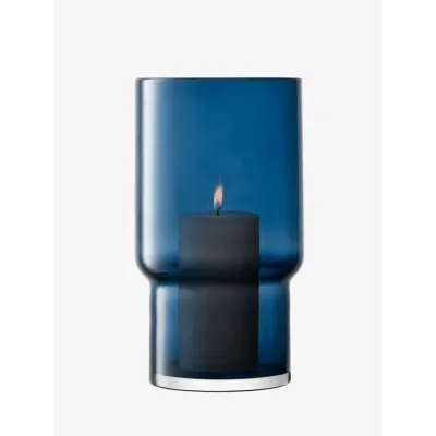 Utility Vase/Lantern Height 11.75 in Sapphire