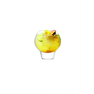 Rum Balloon Tumbler 13 oz Clear, Set of 2