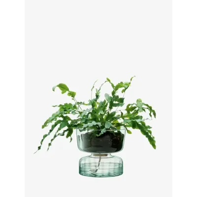 Canopy Self Watering Planter Height 8.5 in Recycled/Part Optic