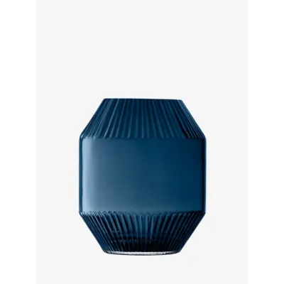 Rotunda Vase Height 7.75 in Sapphire