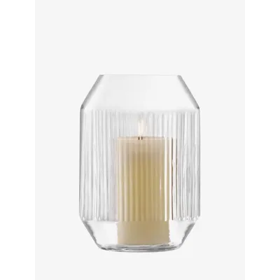 Rotunda Lantern/Vase Height 10.25 in Clear