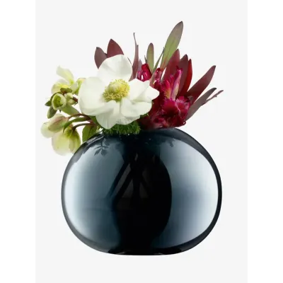 Epoque Vase Height 5.25 in Sapphire/Luster