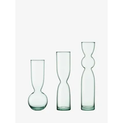 Canopy Trio Vase Set Height 25cm/H30cm/H35cm Recycled