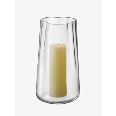 Lagoon Vase/Lantern Height 13.75 in Clear