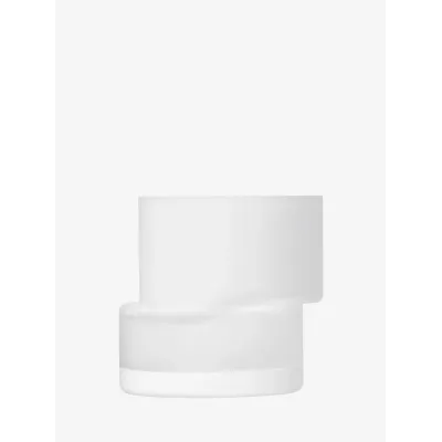 Tier Lantern/Vase Height 5.25 in Chalk White
